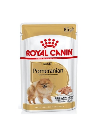 Royal Canin Pomeranian Adult Yetişkin Köpek Yaş Mama 85 Gr 12 Li