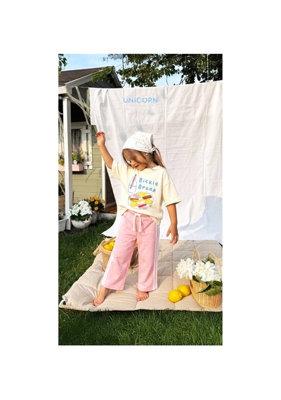Poala Kids Bricke Break Takım Pembe