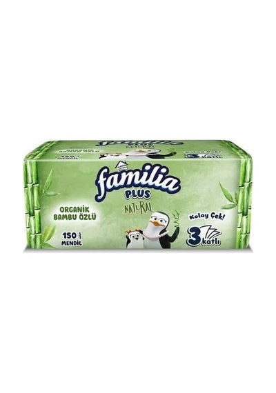 Familia Plus Natural Çek Al Mendil 150lı