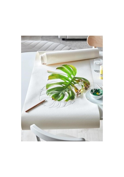 2 Adet Mala Çizim Resim Kağıdı Rulosu 30 Mt Standart - 70782776