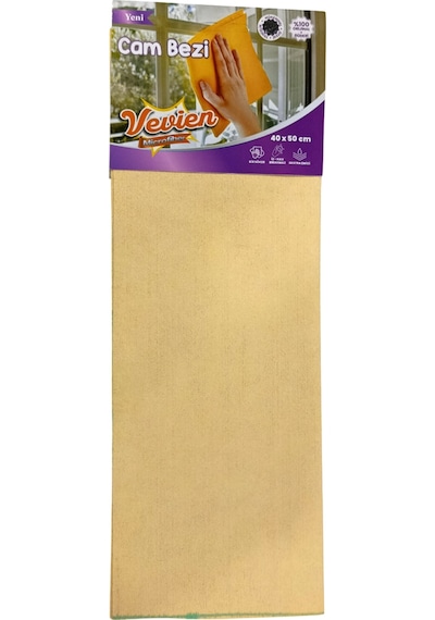 Microfiber Güderi Cam Bezi 40x50 Cm Temizlik Bezi