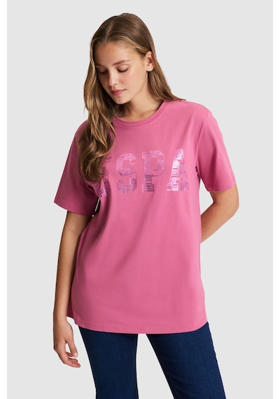 U.s. Polo Assn. Kadın Fuşya Tişört Basic 50321690-vr023 Fusya U.s. Polo Assn. Kadın Fuşya Tişört Basic 50321690-vr023 Fusya