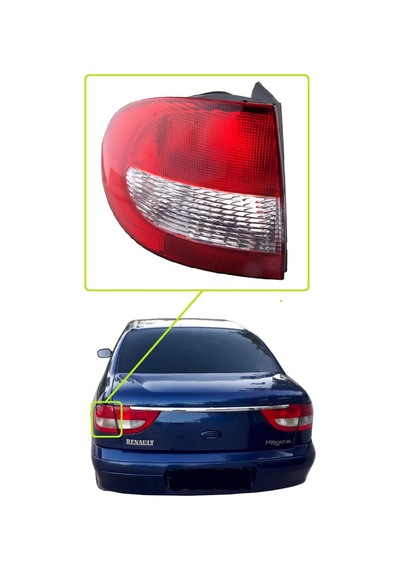 Renault Megane 1 Sedan 2000-2003 Stop Lambası Sol Dış Parça N11.14095