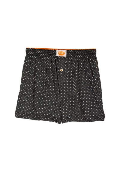 Bsm Erkek %100 Pamuklu Yıldız Baskılı Düğmeli Yumuşak Doğal Boxer Antrasıt/2xl Kırmızı