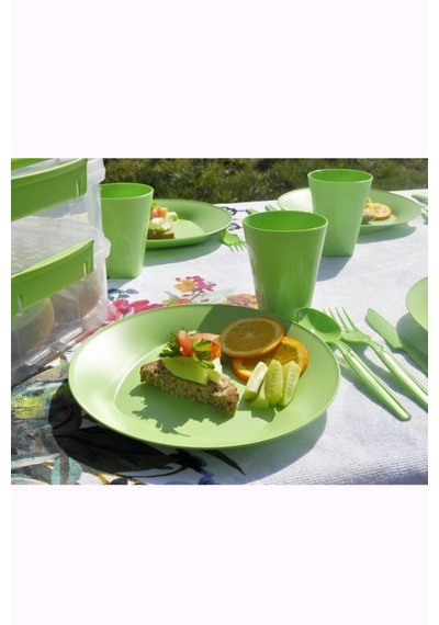 Katlı Piknik Seti Kare Çok Renkli