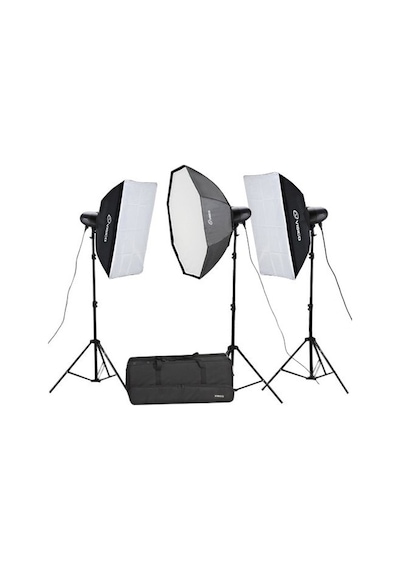 Visico Vl-400 Iı Plus Elfin 3'lü Paraflaş Kiti