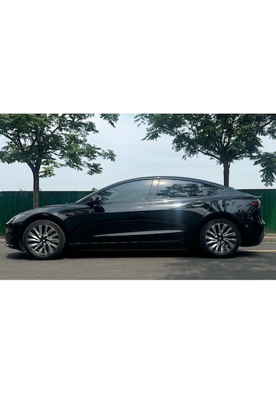 Tesla Model 3 Soul Jant Kapağı - 18 İnç - Siyah Gümüş - 4 Adet Set