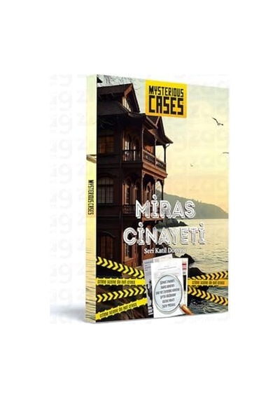 Cases Miras Cinayeti, Dedektif Kutu Oyunu, Seri Katil Dosyası, 16+ Yaş