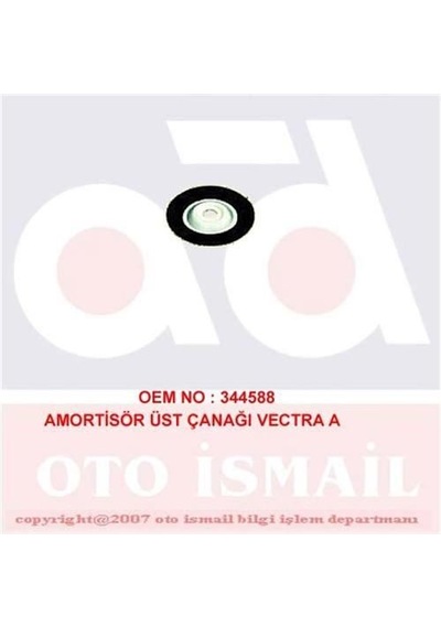 DOĞRU KAUÇUK 659 Amortisör Tablası Takozu Üst Vectra A Omega A B Senator B Calıbra A