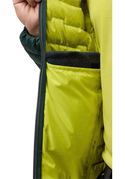 Jack Wolfskin Jack Wolfskın Jack Wolfskın Erkek Outdoor Montu Passamani Down Yeşil Kapüşonlu 4161 Yeşil