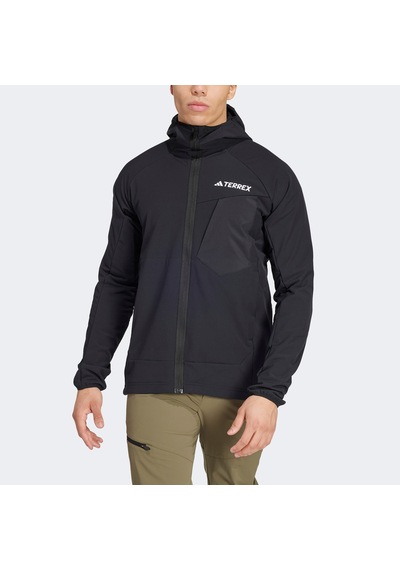 Adidas Terrex Xperior Erkek Siyah Koşu Ceket - Iw9443