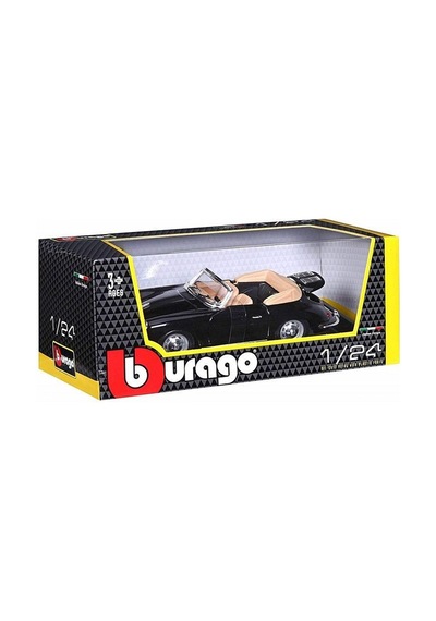 1:24 Burago 1961 Porsche 356 B Cabriolet