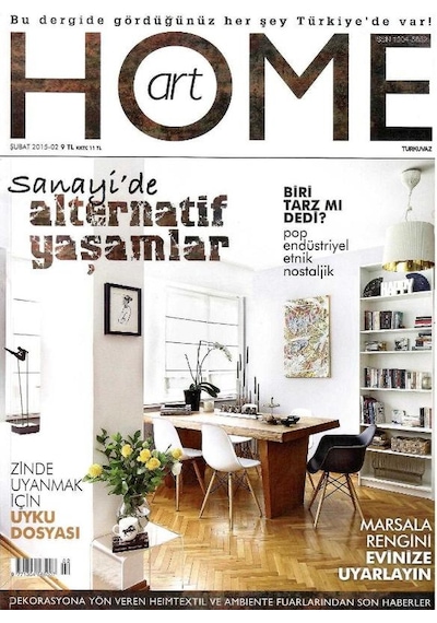 Home Art - Sanayi'de Alternatif Yaşamlar - Retro Eski Basım Koleksiyon Şubat 2015 - Sayı:02 Not Ekleri Yoktur