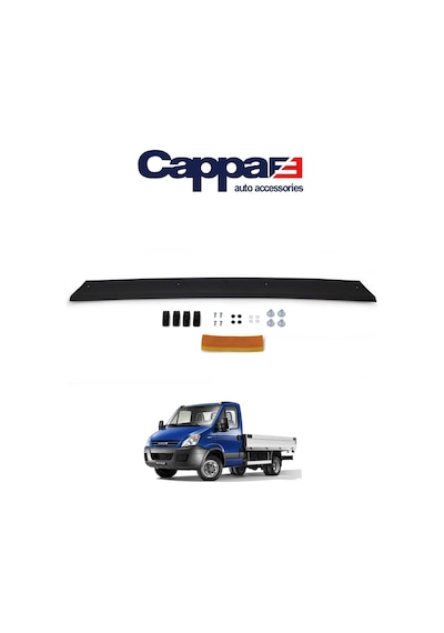 Cappafe Iveco Daily Ön Kaput Koruyucu Rüzgarlığı 4Mm Akrilik Ab