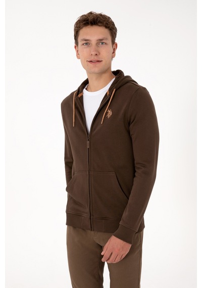 U.S. Polo Assn. U.s. Polo Assn. Erkek Kahverengi Hırka Örme 50313748-vr029