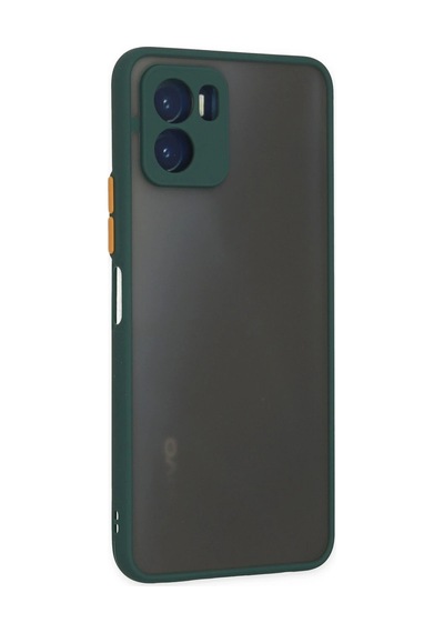 Uryport Vivo Y15s Kılıf Montreal Silikon Kapak - Yeşil
