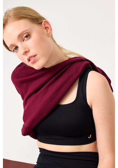 Jerf Holly Petek Desenli Kaplı Bralet Siyah 001