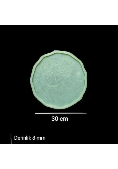 30 Cm Kavisli Tepsi Kalıbı