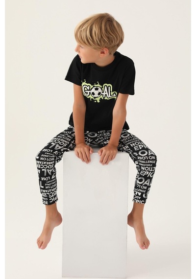 Rolypoly Roly Poly 3344 Goal Erkek Çocuk Pijama Takımı 001