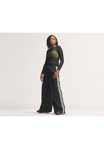 Adidas Fırebırd Adılenıum Twıll Cargo Pant Kadın Günlük Kargo Eşofman Altı Kq6428 Siyah