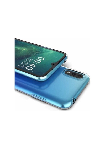 Samsung Galaxy Uyumlu A01 Şeffaf Kılıf Süper Silikon