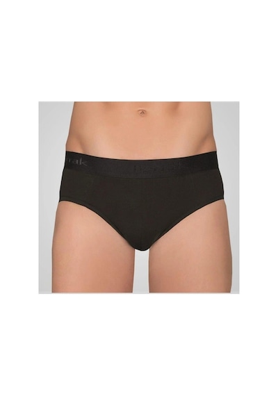 Berrak 1071 Erkek Beli Lastikli Slip Külot Tekli Siyah