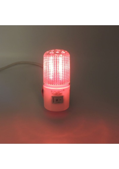 Kısa Led Gece Lambası 0,5W Tasarruflu Işıklı Fişli Düğmeli 5 Adet