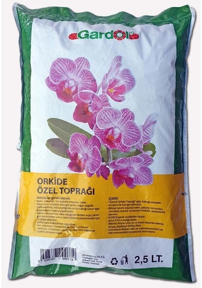 Ağaç Kabuğu Esaslı Organik Orkide Toprağı 2,5 Lt