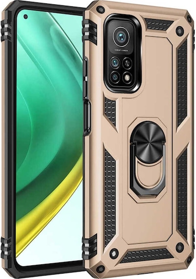 Xiaomi Mi 10t Pro 5g Kılıf Zore Vega Kapak Gold