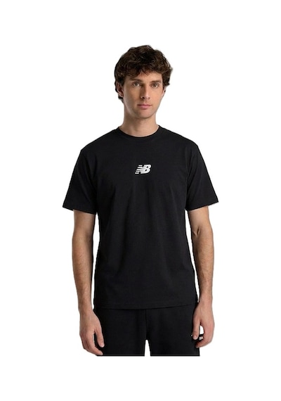 New Balance Nb Lifestyle Men Tshirt Erkek Antrasit T-shirt - Mnt1642