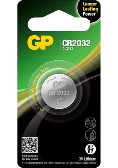 Gp Cr2032 3v Lityum Düğme Pil Tekli Paket