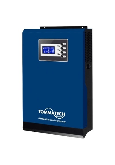 Tommatech Tommatech New Pro 3k 24v Monofaz Akıllı İnverter 3000 Va Lcd Ekranlı