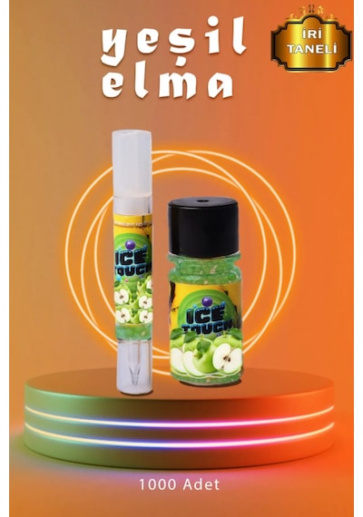İce Touch Mentol Topu Extra İri Yeşil Elma 1000'li + Aplikatör
