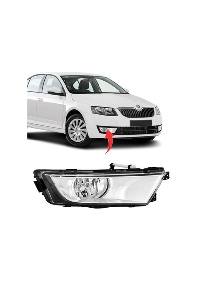 Gkl Skoda Octavia Sağ Sis Farı Beyaz 2013-2017 5e0941702a