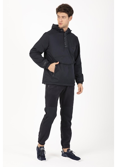 Maraton Sportswear Comfort Erkek Kapşonlu Uzun Kol Basic Lacivert Yağmurluk 21353-lacivert Lacivert