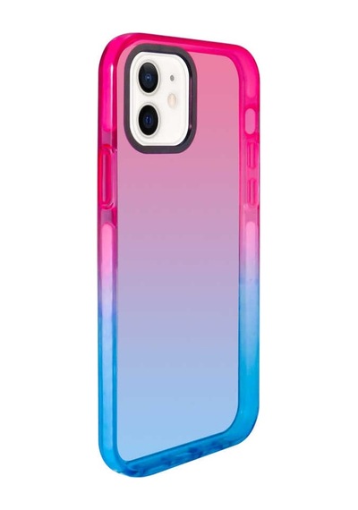 Apple Uyumlu iPhone 12 Zore Renkli Punto Kapak