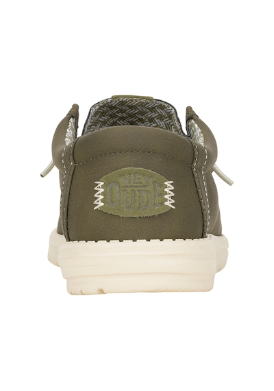 Oxford Klasik Erkek Hd.41894-337 Hey Dude Wally Classic Olive Siyah