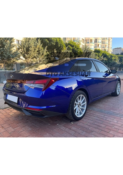 Elantra Sinyalli Batman Yarasa Ayna Kapağı Piano Black / 2021 Sonrası