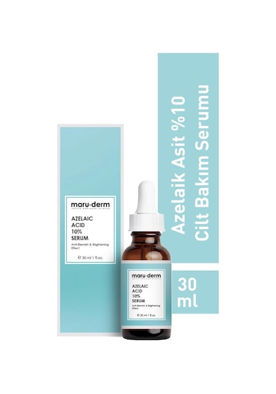 Maruderm Azelaik Asit %10 Aydınlatıcı Leke Karşıtı Cilt Bakım Serumu 30 ML