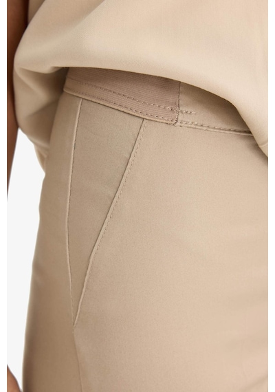 Defacto Sigaret Normal Bel Düz Paça Saten Pantolon J8743az25wnbn229 Kahve-bn229