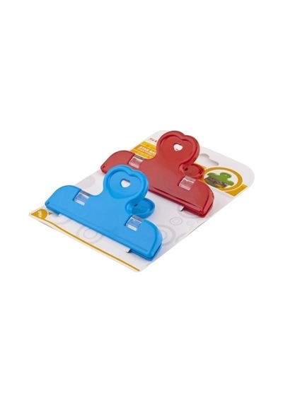 2&apos Li Pratik Torba Paket Ve Poşet Kapatıcı Kilitli Klips Mandal Go-53-vice 03653