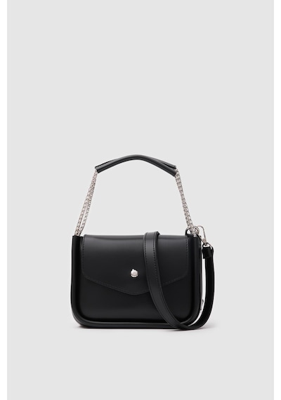 Shule Bags Soshe El Ve Çapraz Çanta Siyah Siyah