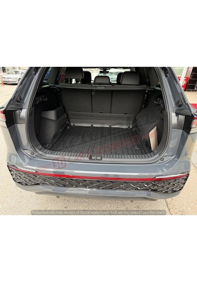 Volkswagen Tayron 2026- 3d Kauçuk Kokusuz Alt Bagaj Havuzu