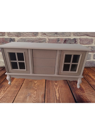 Bengimobilya Tv Sehpası Windovs Model Pencere Ahşap Kayın Avangart Aslan Ayak (483189385)