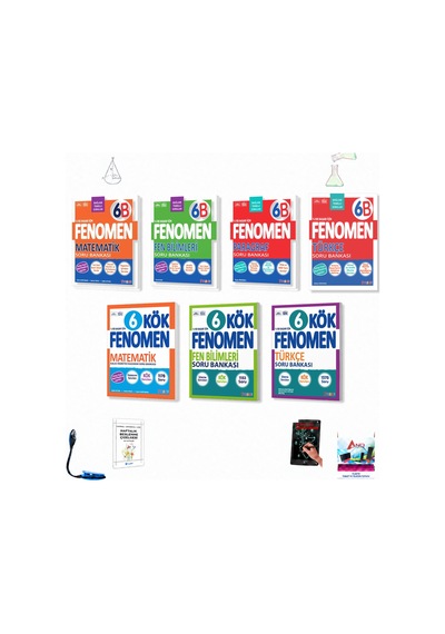 Fenomen Yayıncılık 6.sınıf 7k Set Gh-20