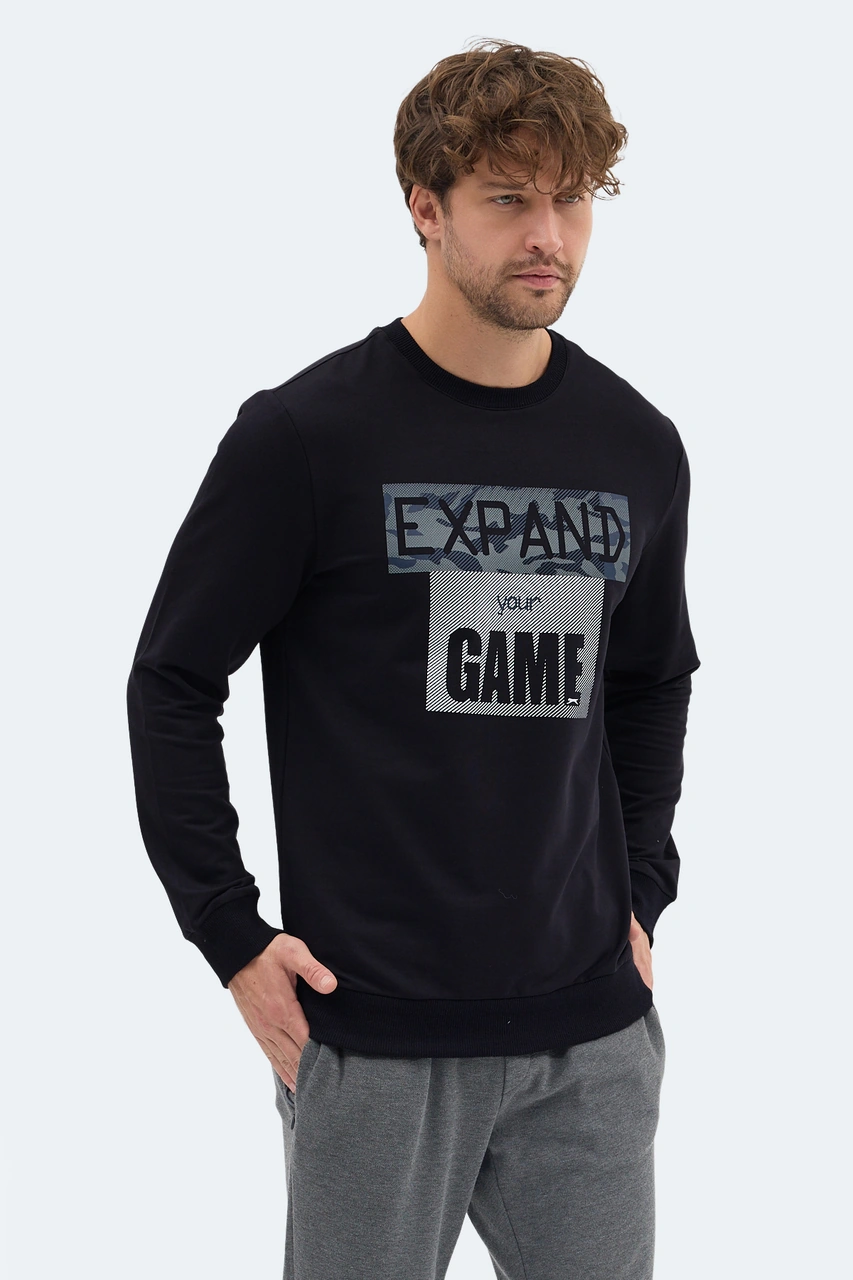 Slazenger Rubıo Erkek Koyu Lacivert Sweatshırt Koyu Lacivert