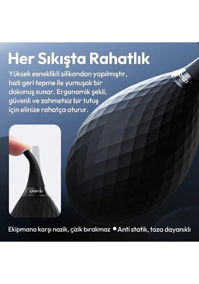 Ulanzi Co73 Entegre Silikon Lens Temizleme Hava Pompası - C063