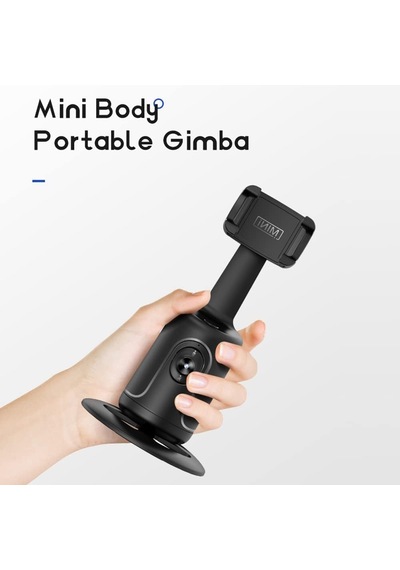 Ayrex Hobimtek P01 360 Hareket Algılayıcı Sensörlü Akıllı Çekim Selfie Video Takip Tripodu Gimbal Telefon Tutu