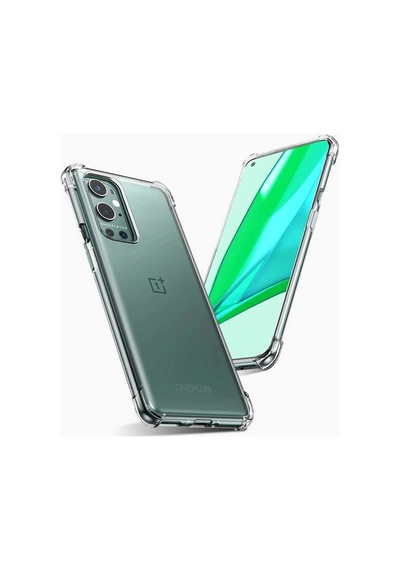 Kilifone - One Plus 9 Pro Uyumlu Kılıf Şeffaf Koruyucu Nitro Anti Shock Silikon - Renksiz - T18403