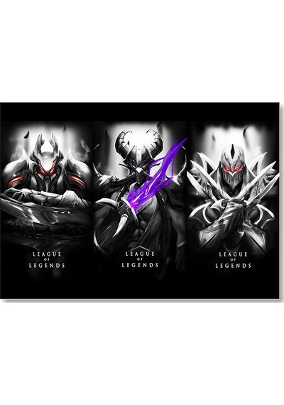 Cakasepetim League Of Legends Animasyon Afiş Görseli Ahşap Mdf Tablo